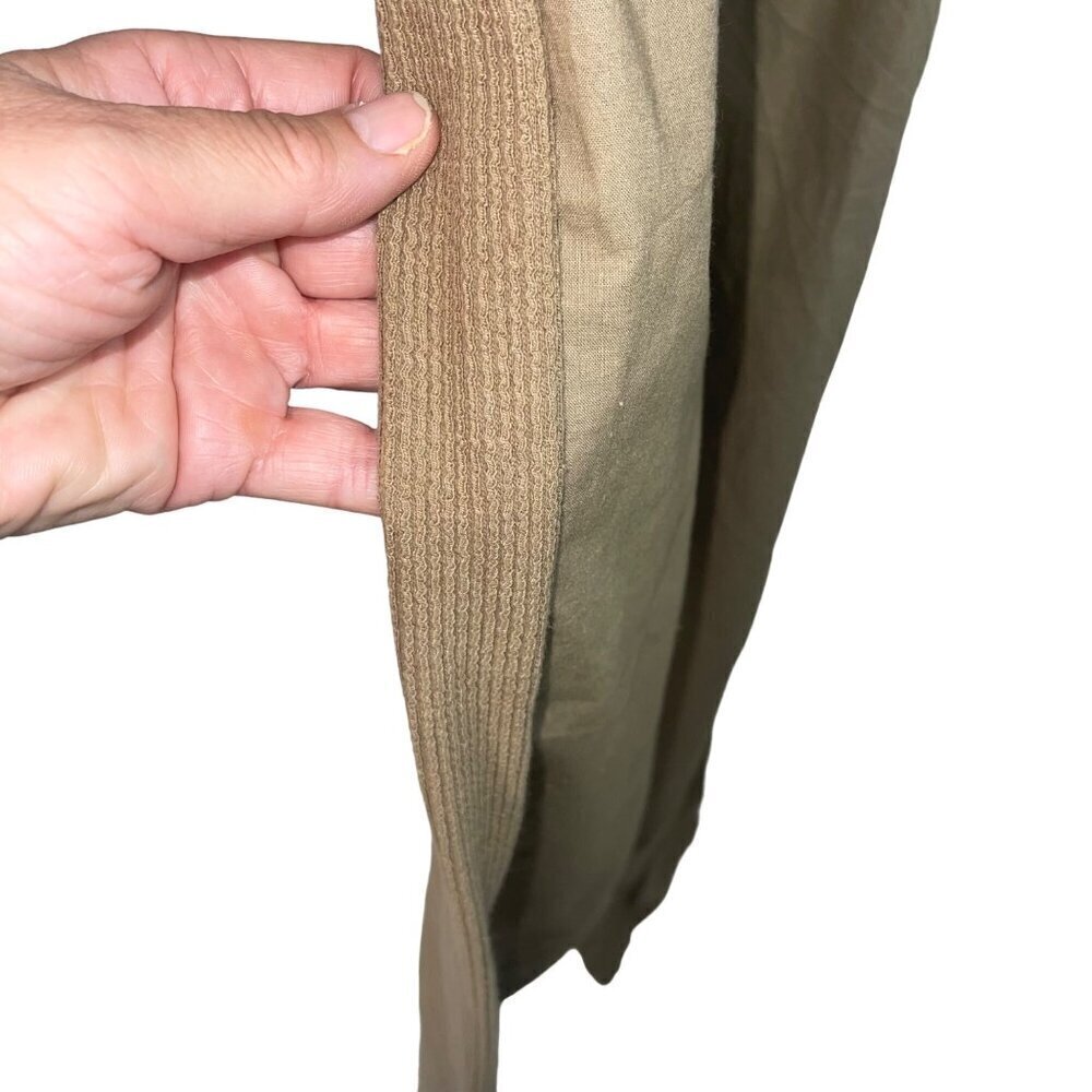Peaches My Love Vintage Womens Jumpsuit Jacket Set Size 8 Tan Deadstock New - Picture 5 of 8